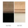 Table ovale Noire VERSAILLES extensible jusqu'à 310 cm 