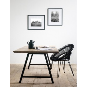 Fauteuil de repas CURLY en rotin - Vincent Sheppard