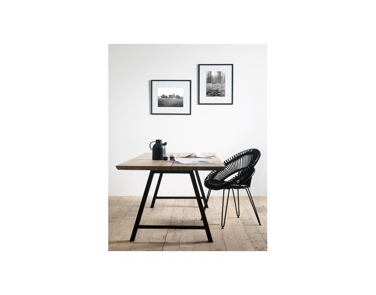 Fauteuil de repas CURLY en rotin - Vincent Sheppard