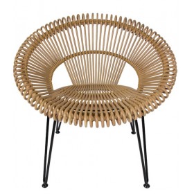 Fauteuil CRUZ en rotin - Vincent Sheppard