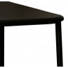 Table de repas extensible YARD 160 ( + 2 allonges de 55 cm) X 97,5 cm - Plateau en aluminium -EMU