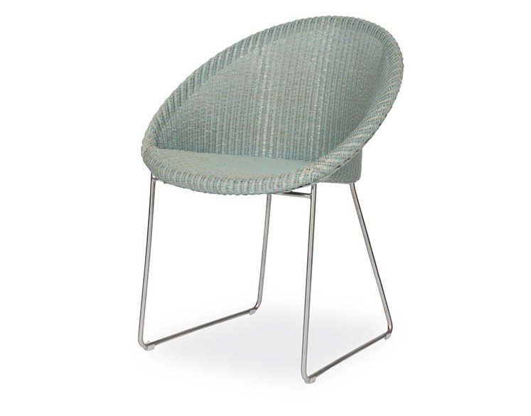 Fauteuil JOE en loom - Pieds Mat Frame ou Shiny Frame