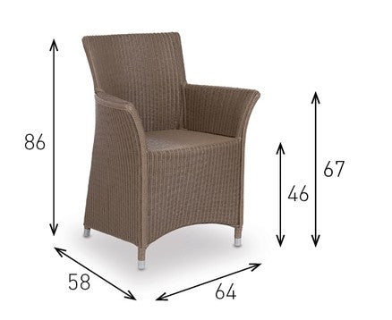 Fauteuil ST. TROPEZ en Llyod loom- Vincent Sheppard