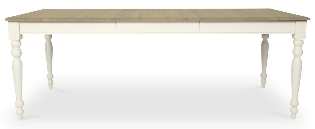 Table rectanglaire Noire VERSAILLES extensible jusqu'à 280 cm 
