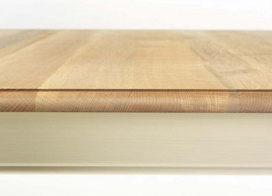 Table rectangulaire Blanche VERSAILLES extensible jusqu'à 280 cm 