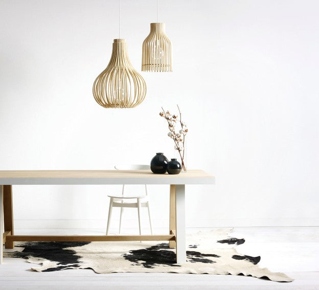 Table en chêne HERBERT 90 x 220 cm