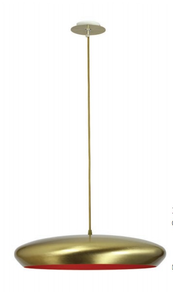 Suspension ROMANCE GOLD (diam 55cm) - HIND RABII