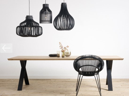 Fauteuil de repas CURLY en rotin - Vincent Sheppard