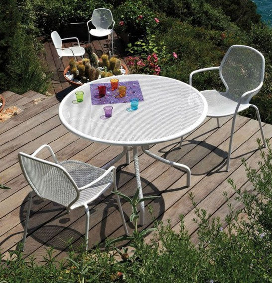 Table Ronde CAMBI en acier 120 cm - EMU