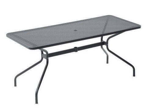 Table Rectangulaire CAMBI en acier 160 x 80 cm - EMU