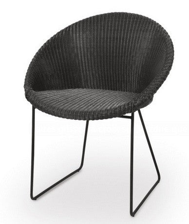Chaise en résine GIPSY DC (black frame)
