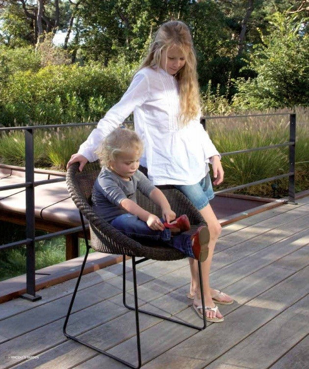 Chaise en résine GIPSY DC (black frame)