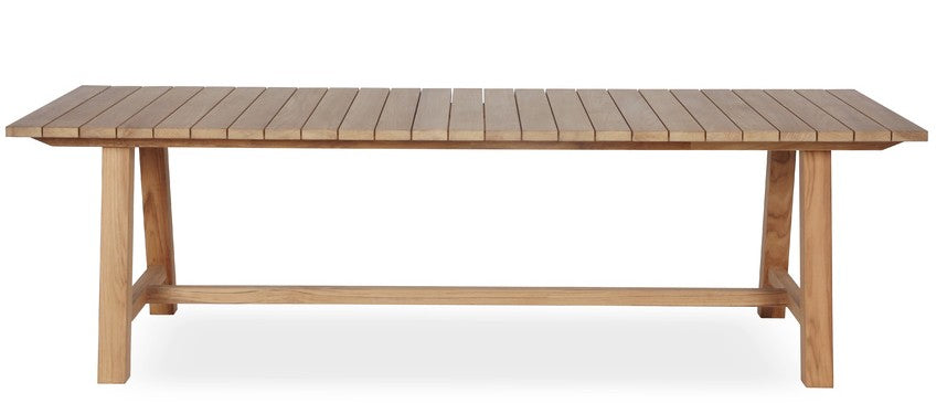 Table BERNARD en teck 220 x 100 cm