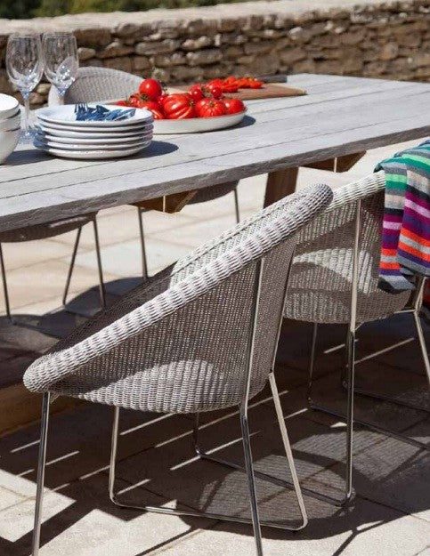Chaise en résine GIPSY DC (acier inoxydable)