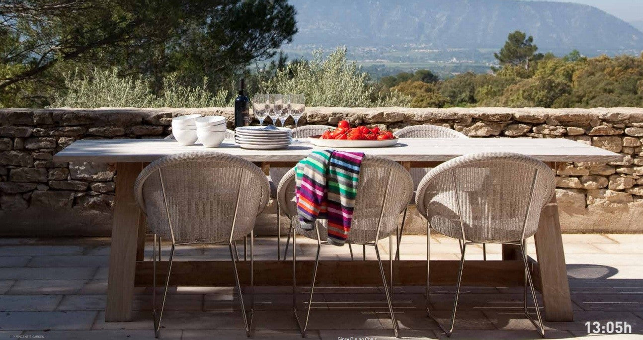 Chaise en résine GIPSY DC (acier inoxydable)