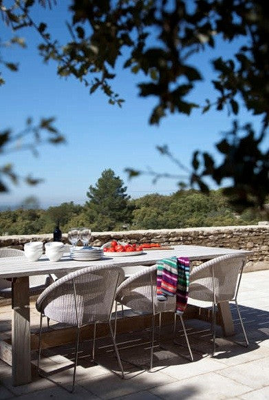 Chaise en résine GIPSY DC (acier inoxydable)