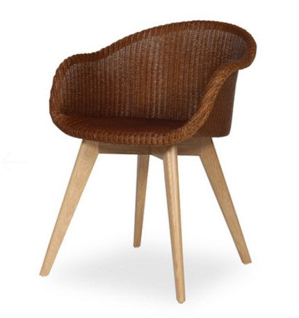 Fauteuil AVRIL OAK loom / Pieds chêne - Vincent Sheppard