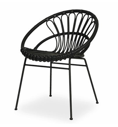 Chaise KIKI noire - ATELIER N/7