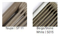 Lot de 2 fauteuils de repas LOOP Taupe et Beige  Vincent Sheppard