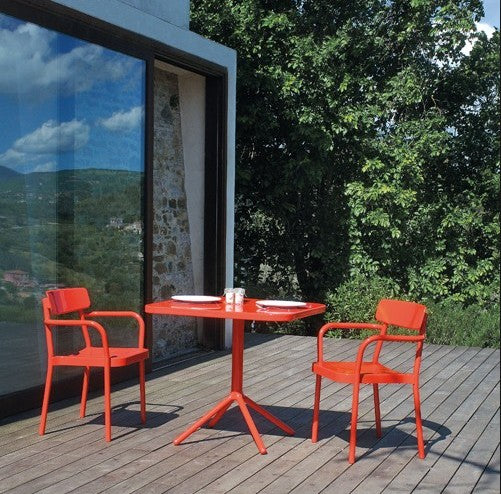 Lot de 4 Fauteuils empilables GRACE - EMU 