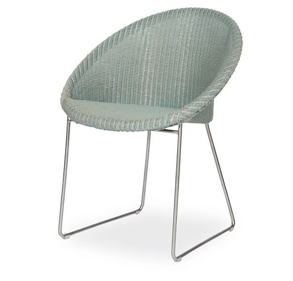 Fauteuil JOE en loom - Pieds Mat Frame ou Shiny Frame