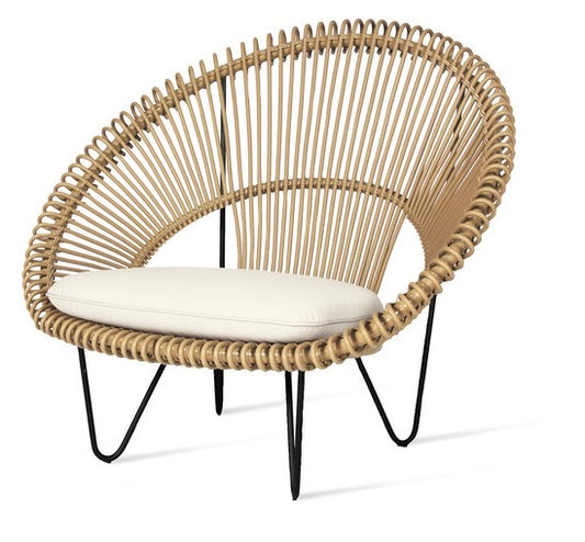 Fauteuil ROY COCOON Noir - VINCENT SHEPPARD
