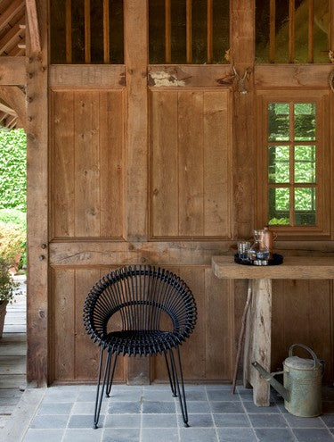 Fauteuil de repas ROXY Noir outdoor  - Vincent's Garden
