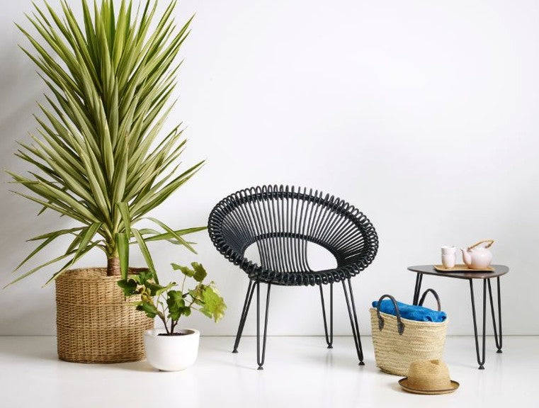 Fauteuil ROY LAZY CHAIR Noir - Vincent Sheppard