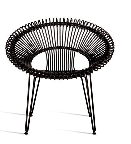 Fauteuil ROY LAZY CHAIR Noir - Vincent Sheppard