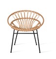 Fauteuil ROXANNE Noir Outdoor - Vincent Sheppard