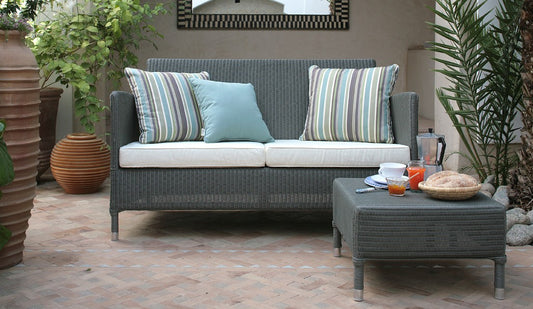 Canapé DEAUVILLE SOFA et coussin SUNBRELLA - Vincent Sheppard